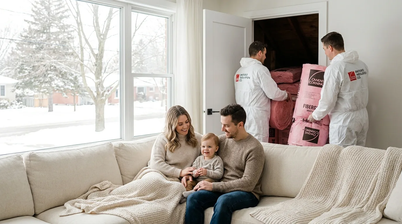 Spray foam insulation in Toronto