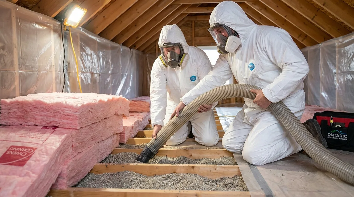 Vermiculite removal