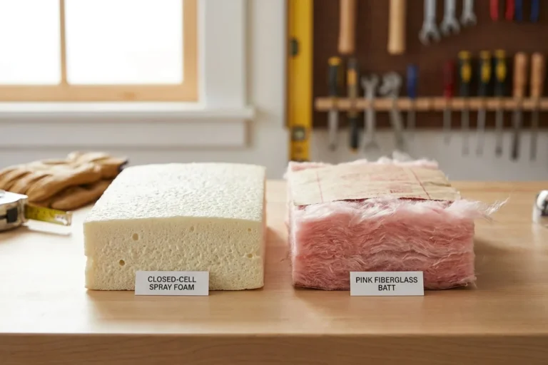 Spray Foam vs. Fiberglass Batt Insulation: Which Is Right for Your Home?